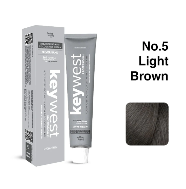 Keywest Professional Silver Sand Hair Color Cream (80g)
