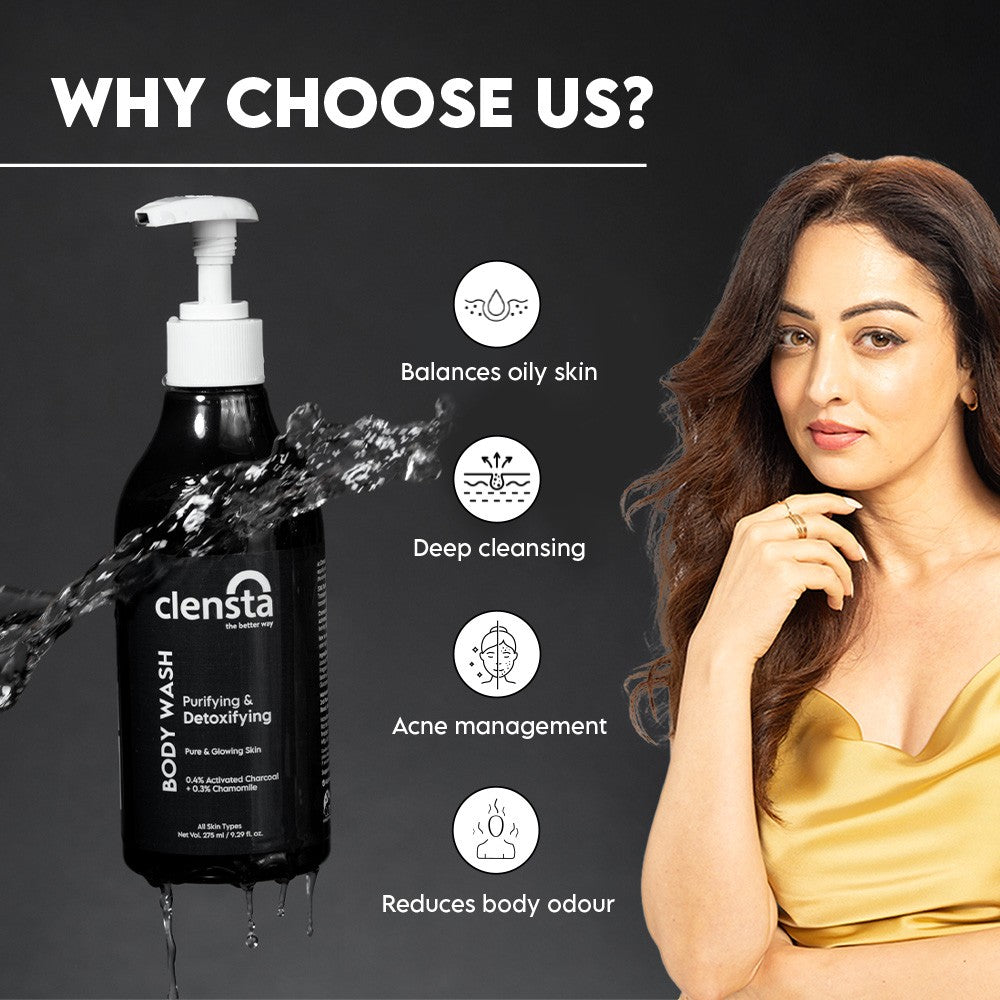 Clensta Body Wash Purifying  (275 Ml)