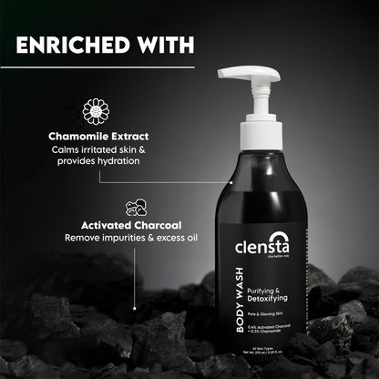 Clensta Purifying & Detoxifying Body Wash (275ml)