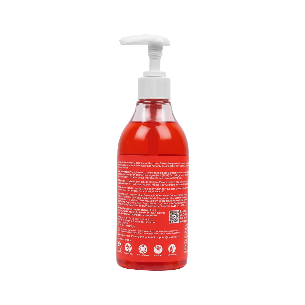 Clensta Anti-Tan & Brightening Body Wash (275ml)