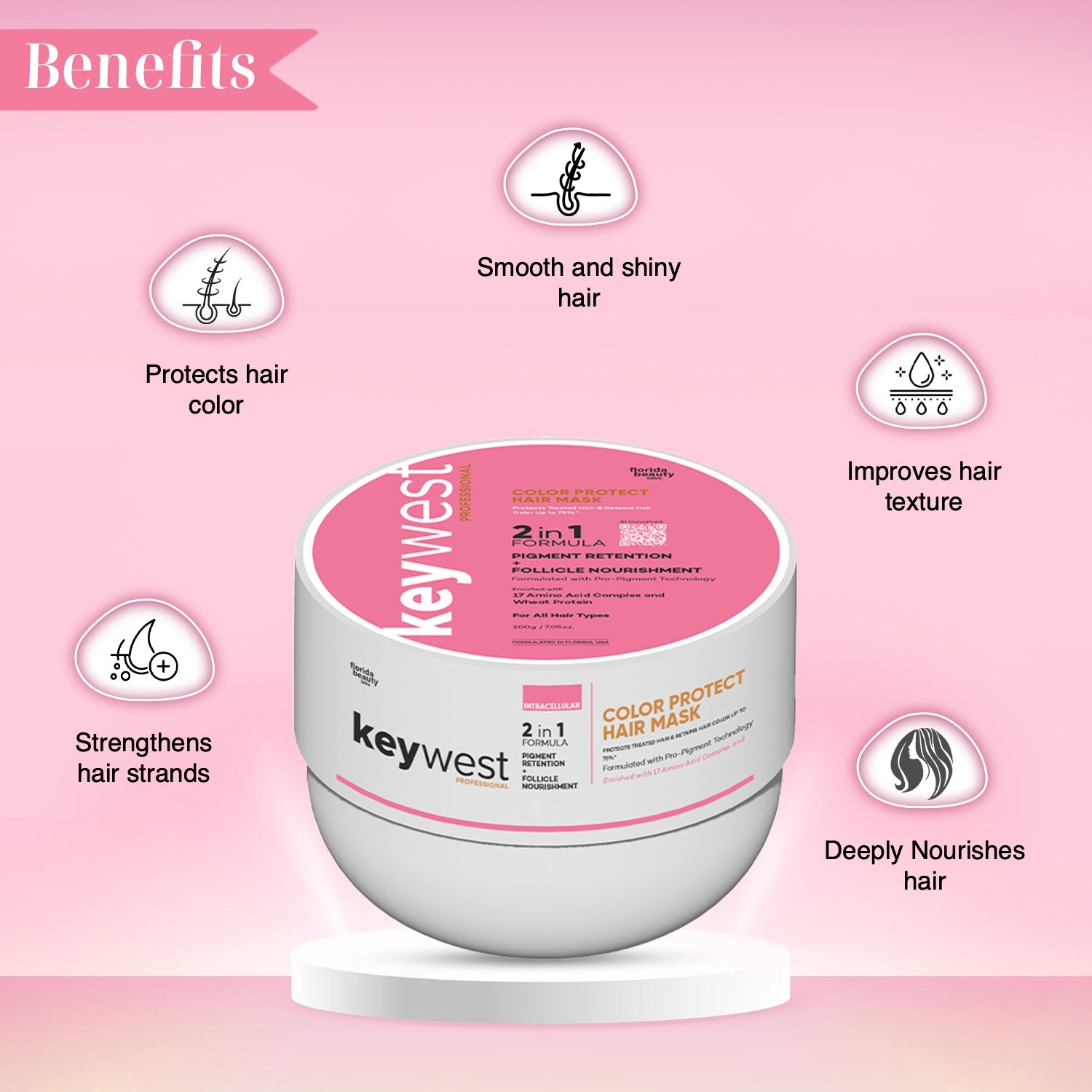 Keywest Professional Color Protect Hair Mask 200gm