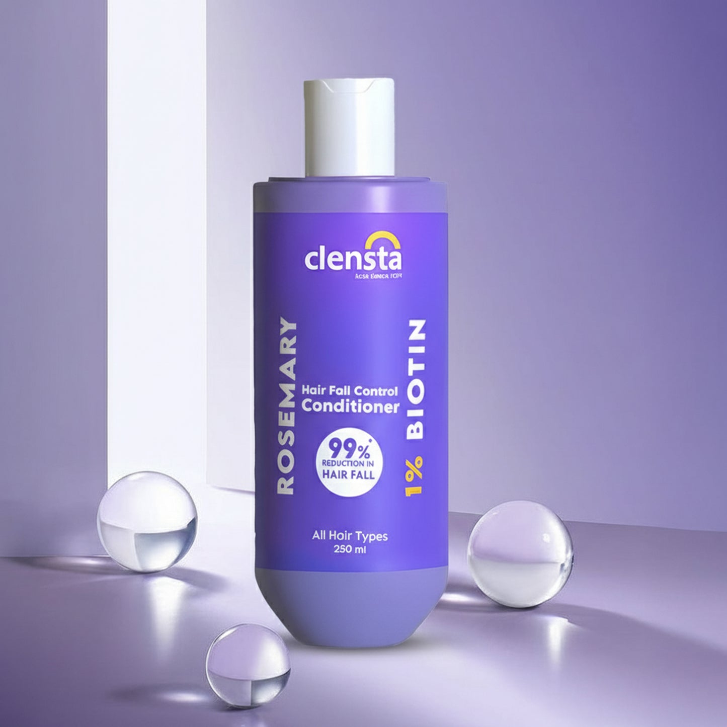 Clensta Rosemary Hair Fall Control Conditioner (250ml)