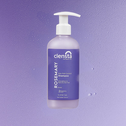 Clensta Rosemary Hair Fall Control Shampoo (300ml)