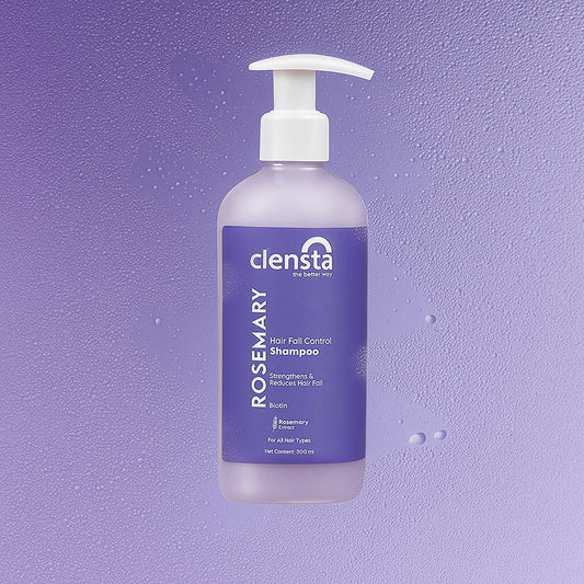 Clensta Rosemary Hair Fall Control Shampoo (300ml)