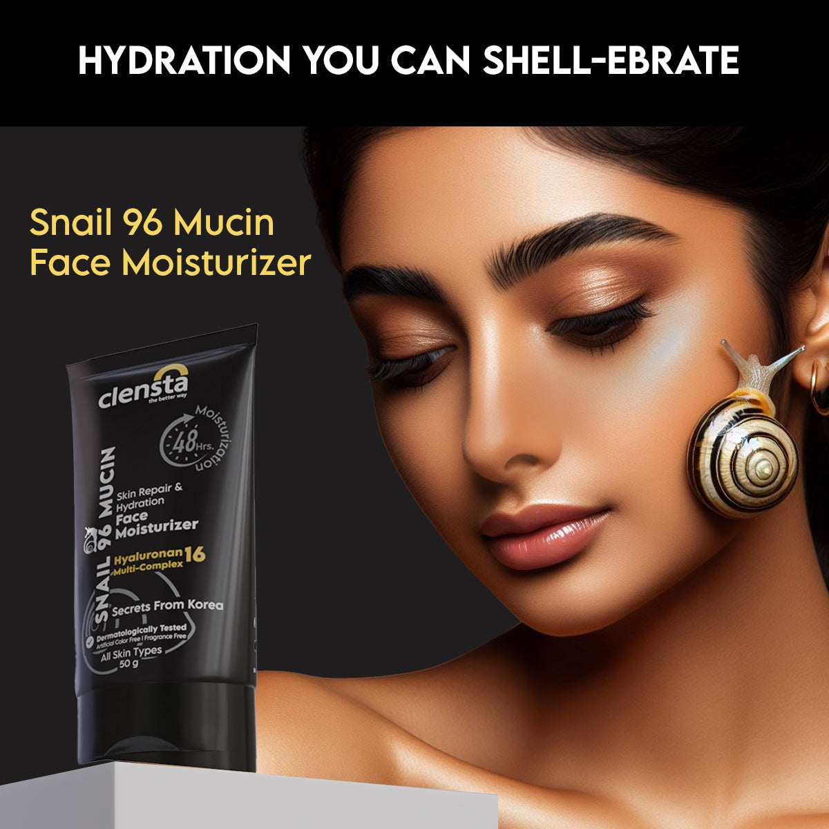 Clensta Clensta Snail 96 Mucin Face Moisturizer 50G
