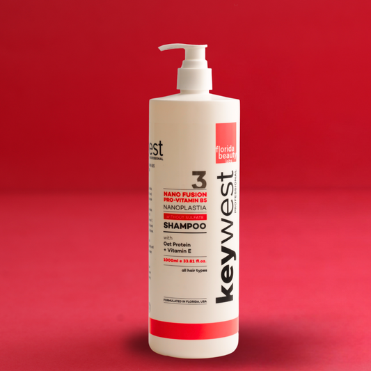 Keywest Professional Sulfate-free Shampoo with Oat Protein and Vitamin E | For Treated Hair| 1000ml