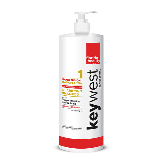 Keywest Professional Clarifying Shampoo for Deep Cleansing | Sulfate-free | 1000ml