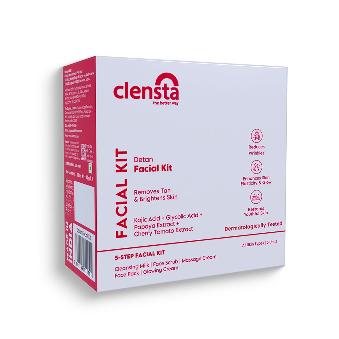 Clensta Detan Facial Kit