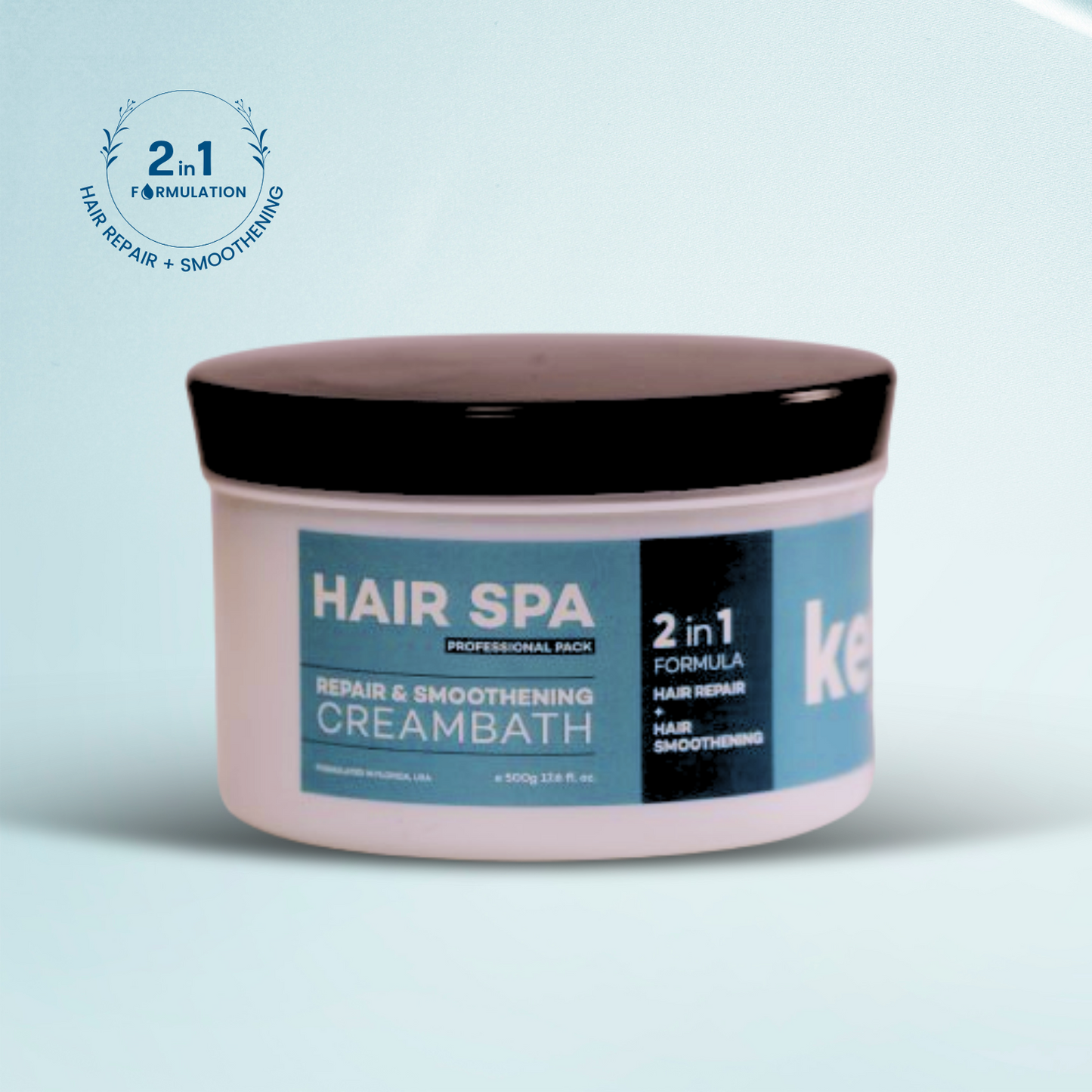 Keywest Professional Hair Spa with Aloe Vera | Repair & Smoothening Creambath | 500gms