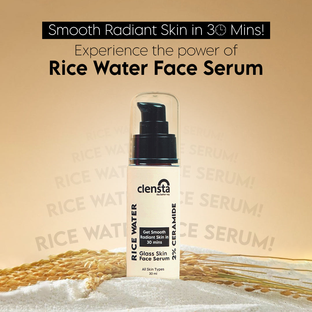 Clensta Rice Water Face Serum (30 Ml)