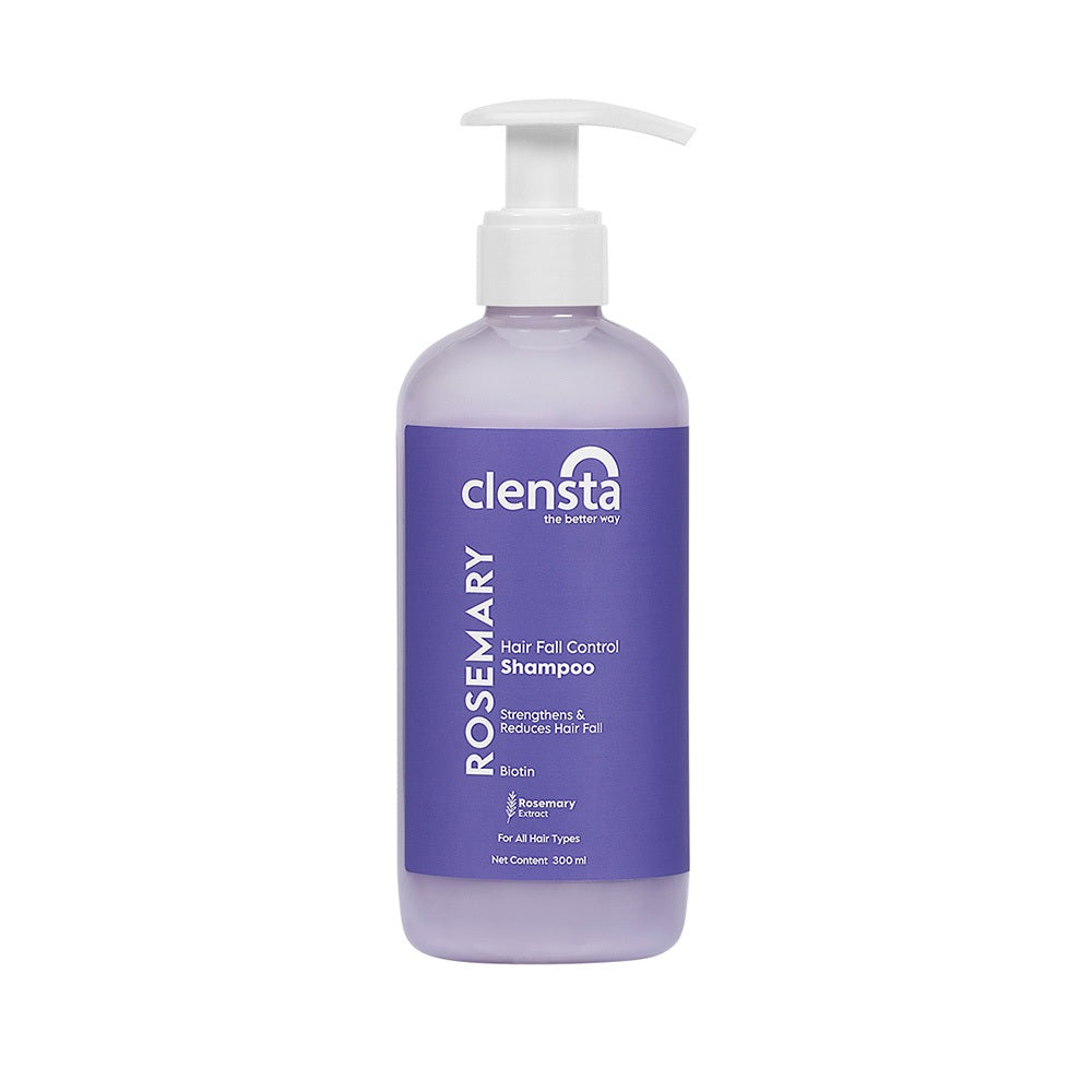 Clensta Rosemary Hair Fall Control Shampoo  (300 Ml)