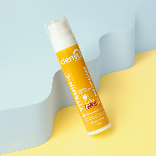 Clensta Vitamin C Daily Glow Sunscreen (50gm)