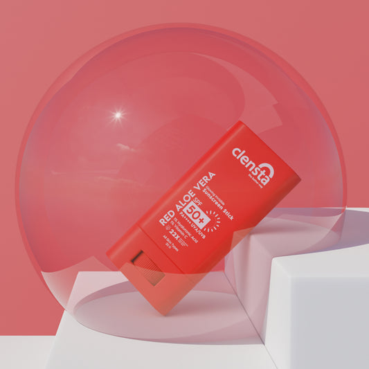 Clensta Red Aloe Vera Sunscreen Stick (20gm)