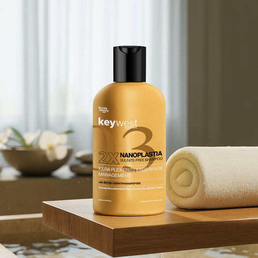 Keywest Professional 2X Nanoplastia Sulphate Free Shampoo (250ml)