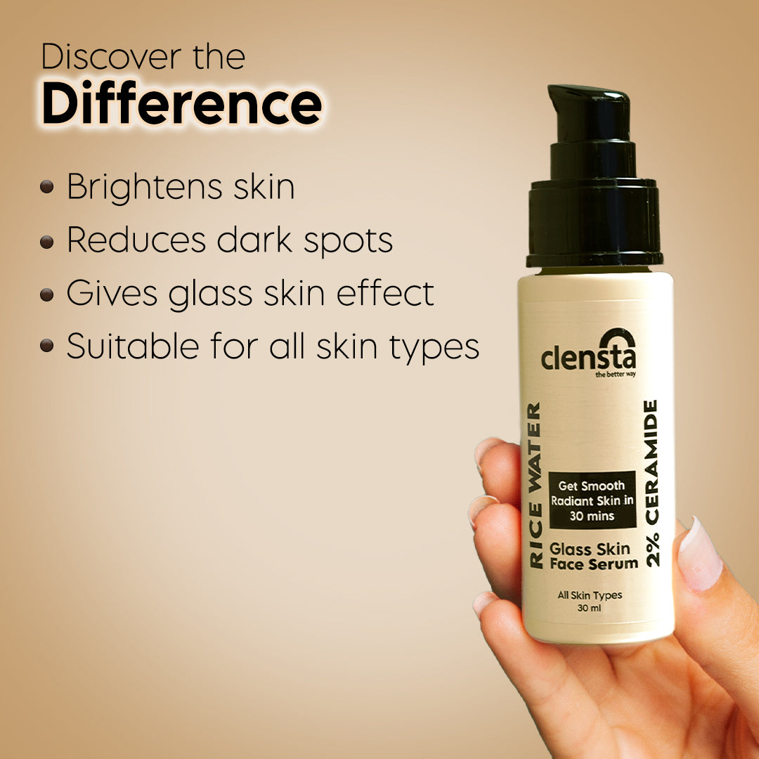 Clensta Rice Water Face Serum (30ml)