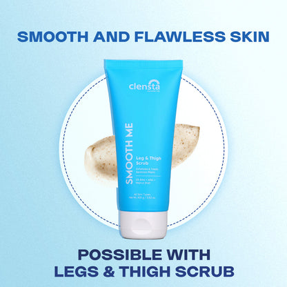 Clensta Smooth Me Legs And Thigh Scrub (100gm)