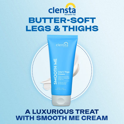 Clensta Smooth Me Legs And Thigh Cream (100gm)