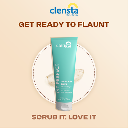 Clensta Pit Perfect Under Arm Scrub (100gm)