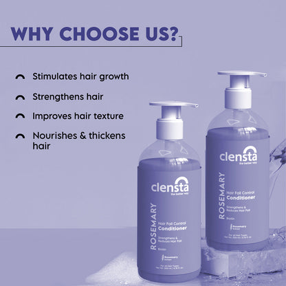 Clensta Rosemary Hair Fall Control Conditioner (200ml)