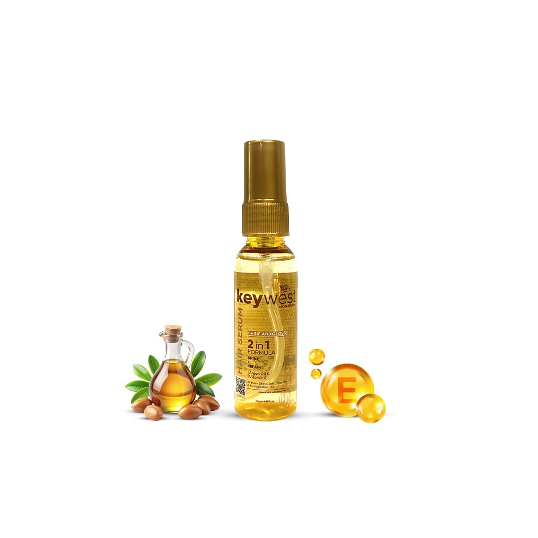 Keywest Professionals Shine and Gloss Hair Serum  Shine & Repair 50ml.