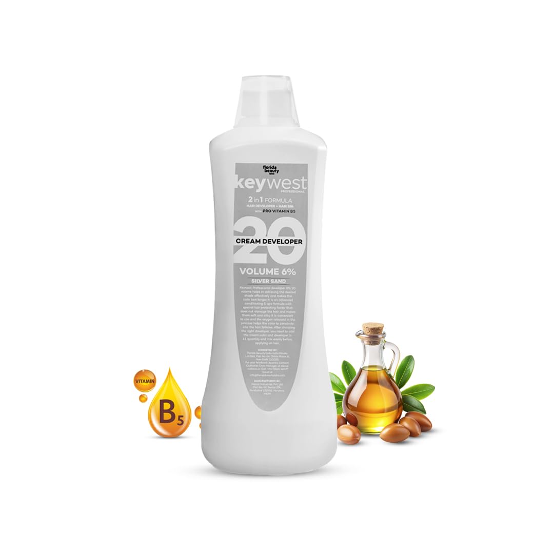 Keywest Professional Silver Sand Developer  6% 20 Vol 1000ml