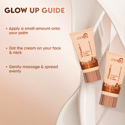 Clensta Vitamin C Daily Glow Lumi Cream (30gm)