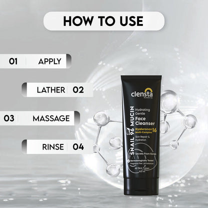 Clensta Clensta Snail 96 Mucin Face Wash 100G