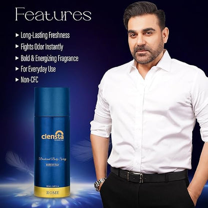 Clensta Rome Deodorant for Men (150ml)