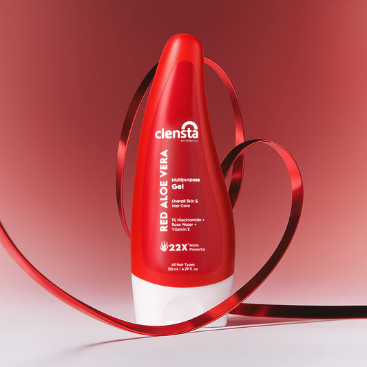 Clensta Red Aloe Vera Multi Purpose Gel (130ml)