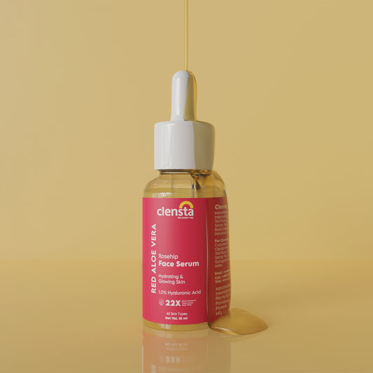 Clensta Red Aloe Vera Rosehip Serum (10ml)