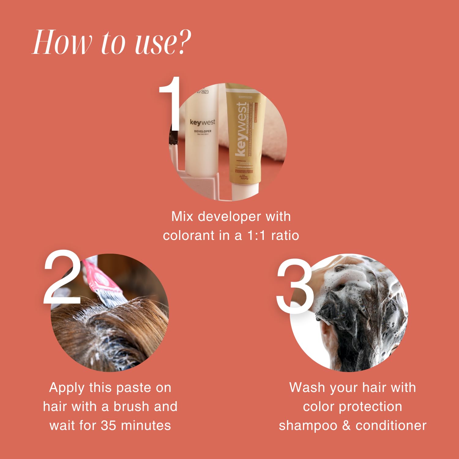 Keywest Crème Hair Colour 130ml