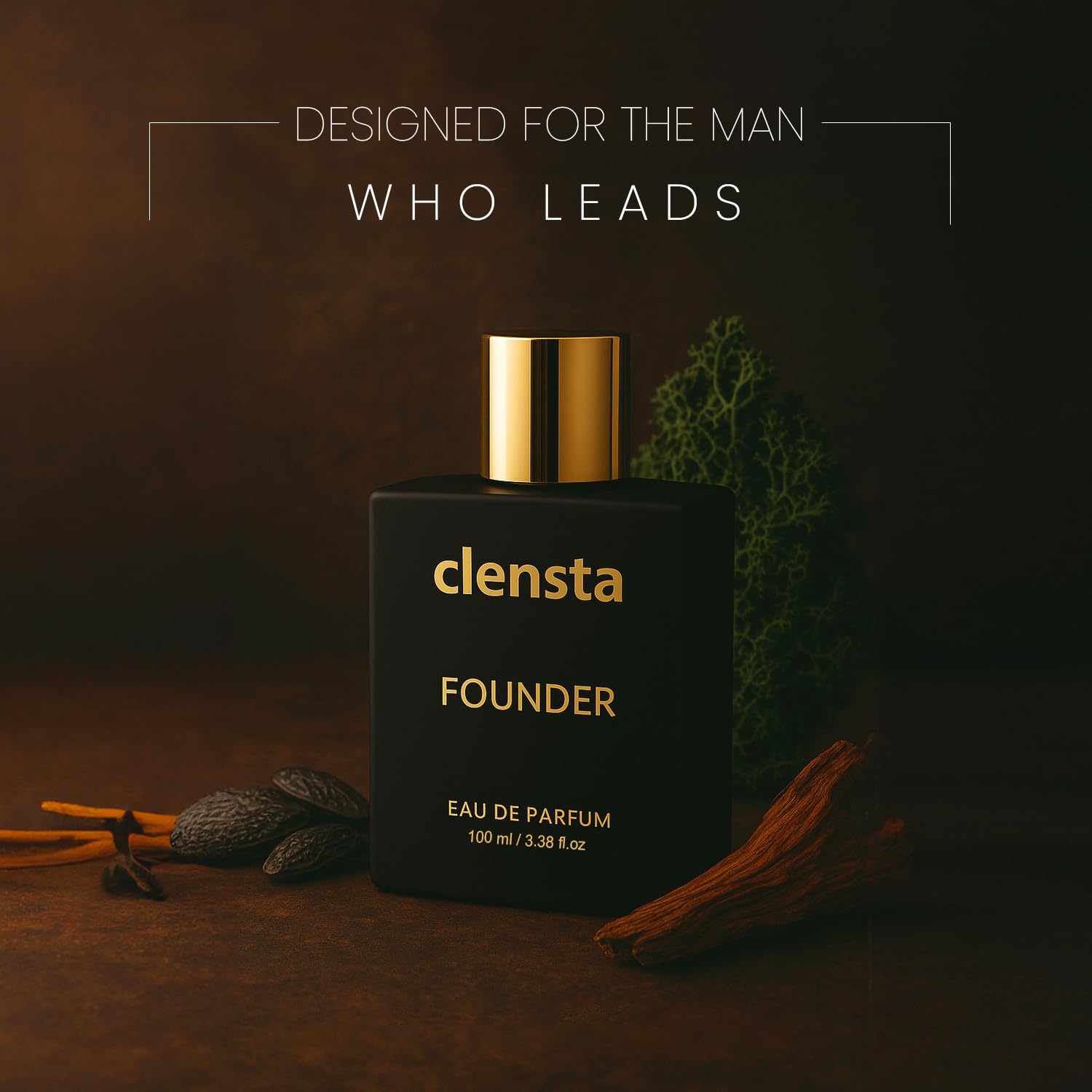 Clensta Founder Perfume | Inspired by fruity amber accords of Azzaro Wanted Parfum | For Men | EDP 100ml