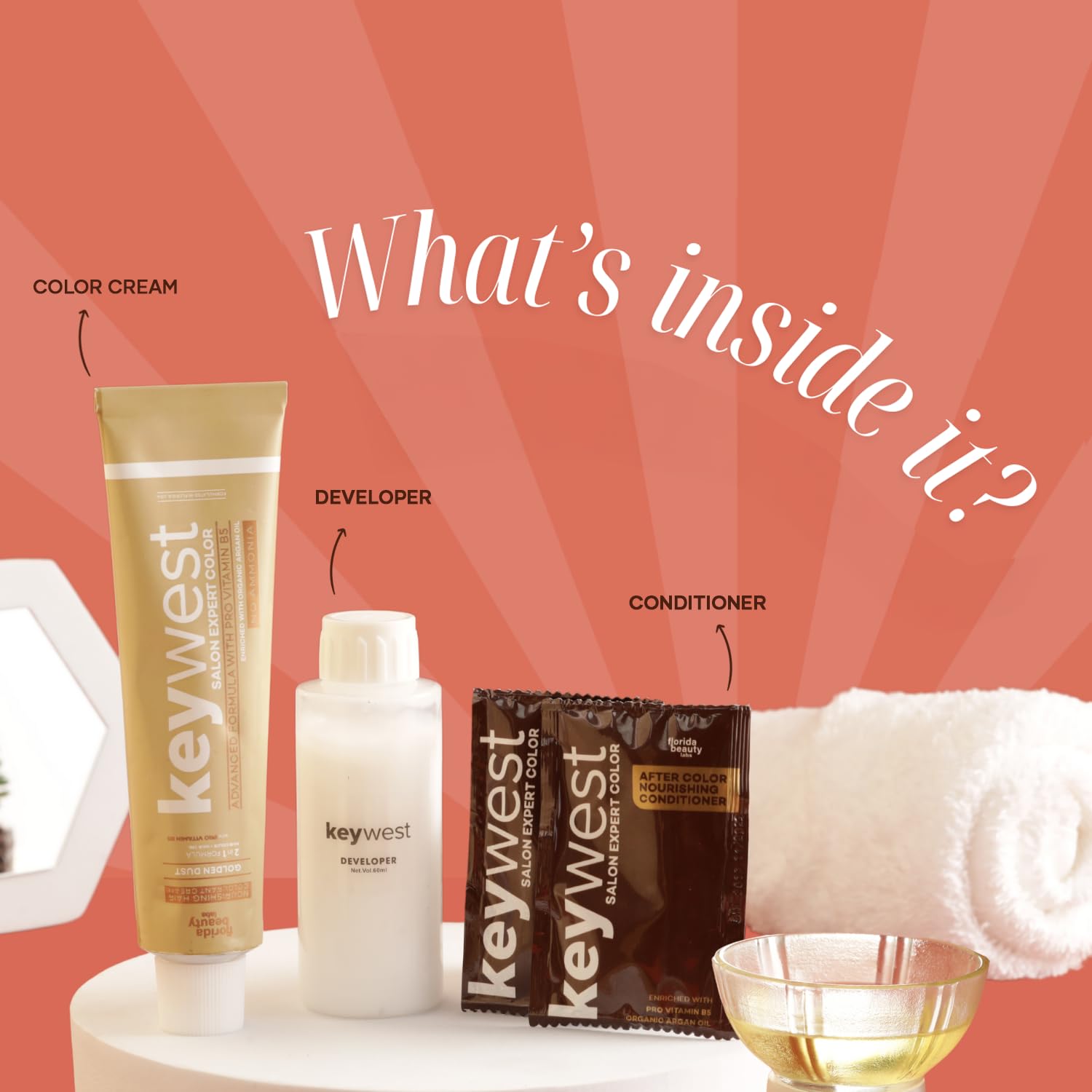 Keywest Crème Hair Colour 130ml