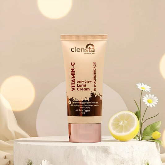 Clensta Vitamin C Daily Glow Lumi Cream (30gm)