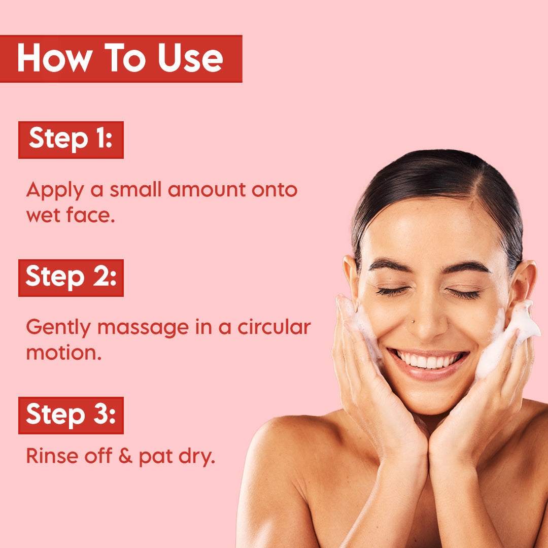 Clensta Red Aloe Vera Moisturizing Face Wash (100ml)