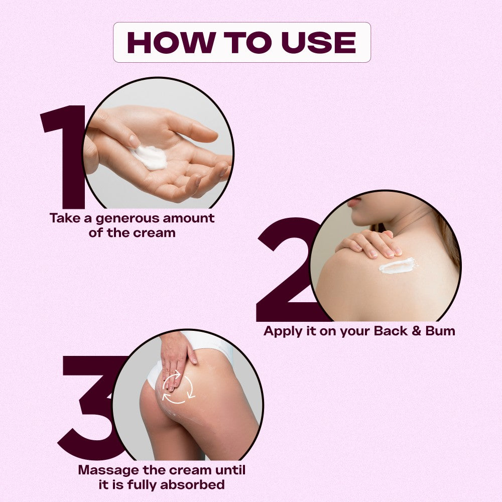 Clensta D' Good Side Back And Bum Cream (100gm)