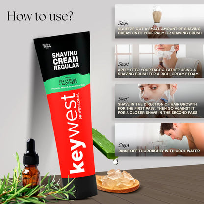 Keywest Regular Pre Shaving Cream 125g