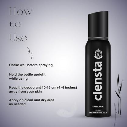 Clensta Deo Perfume (Pack of 4) - 150ml