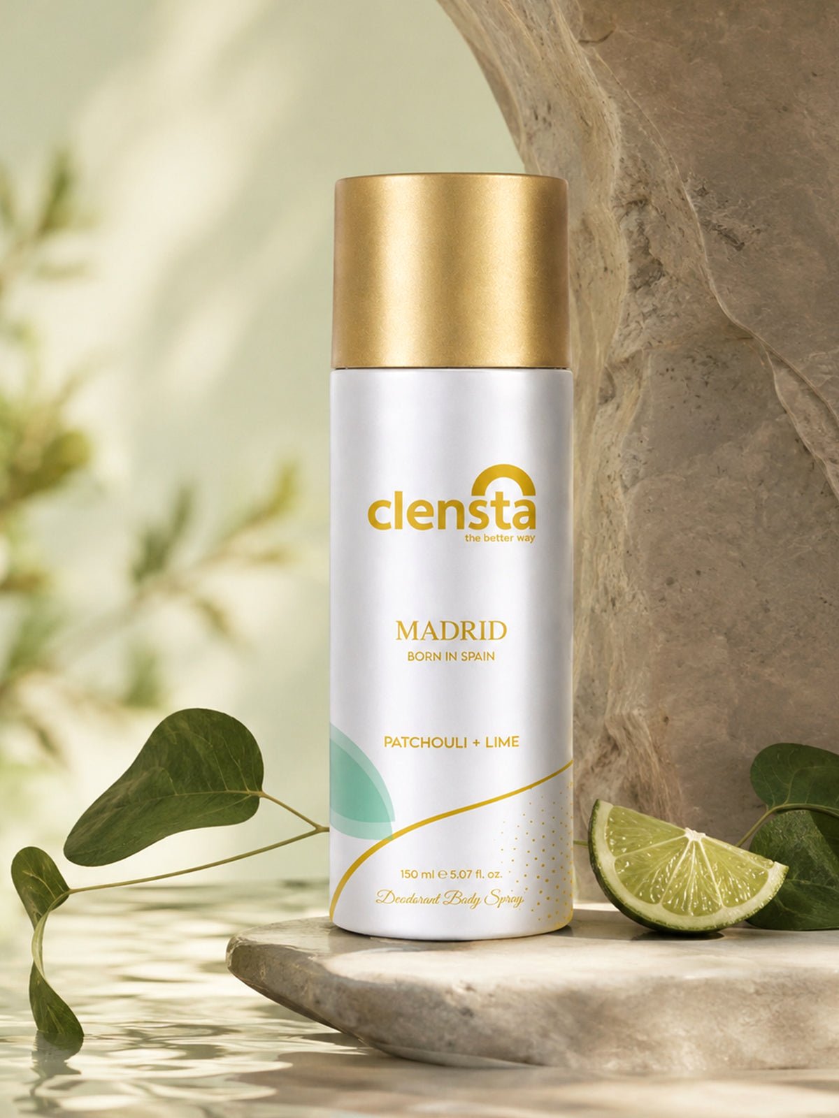 Clensta Madrid Deodorant for Men (150 ml)