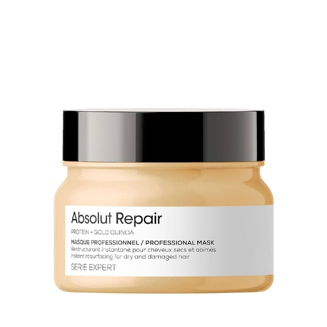 Loreal Serie Expert Gold Quinoa + Protein Absolut Repair Masque 