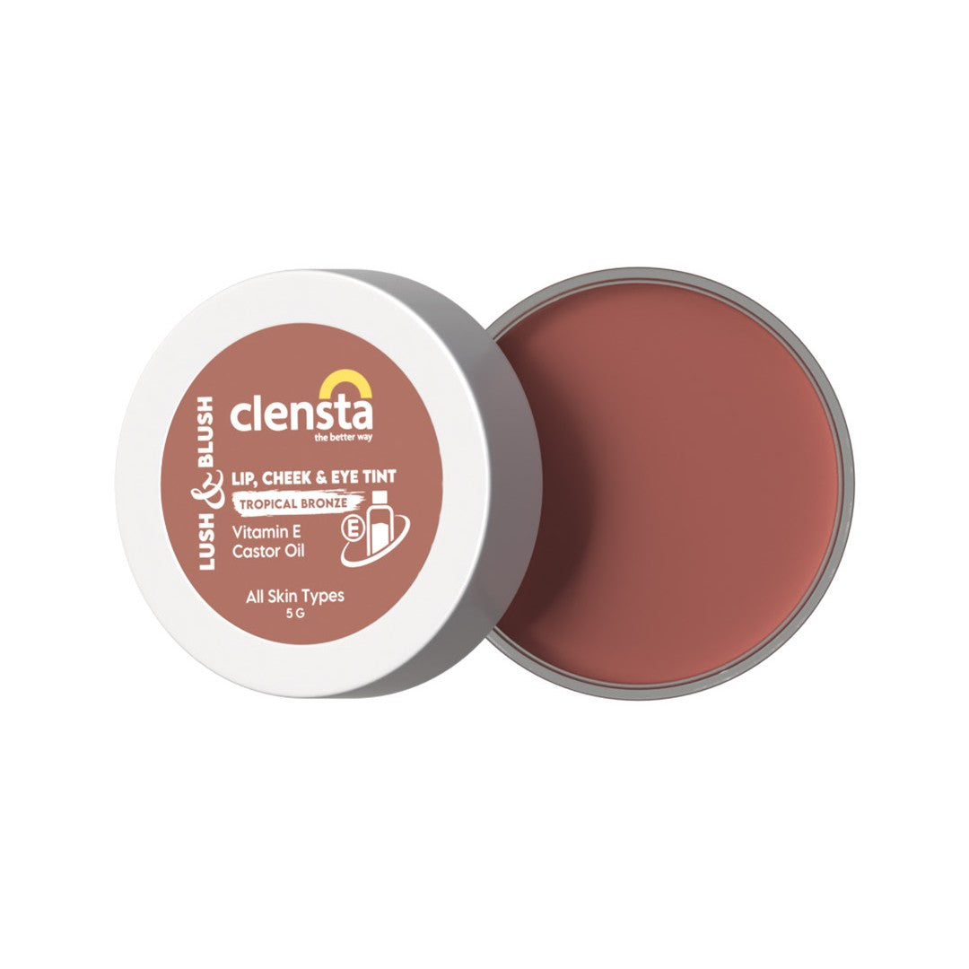 Clensta Lush Lip, Cheek & Eye Tint - Tropical Bronze 05 (5 Gm)
