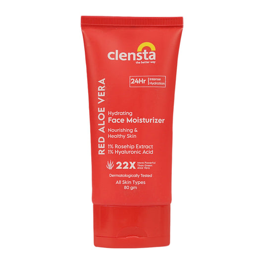 Clensta Red Aloe Vera Hydrating Face Moisturizer (80 Ml)