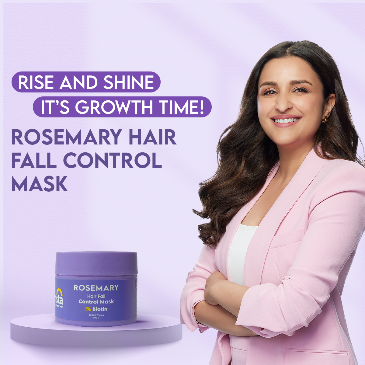 Clensta Rosemary Hair Fall Control  Mask (200 Gm)