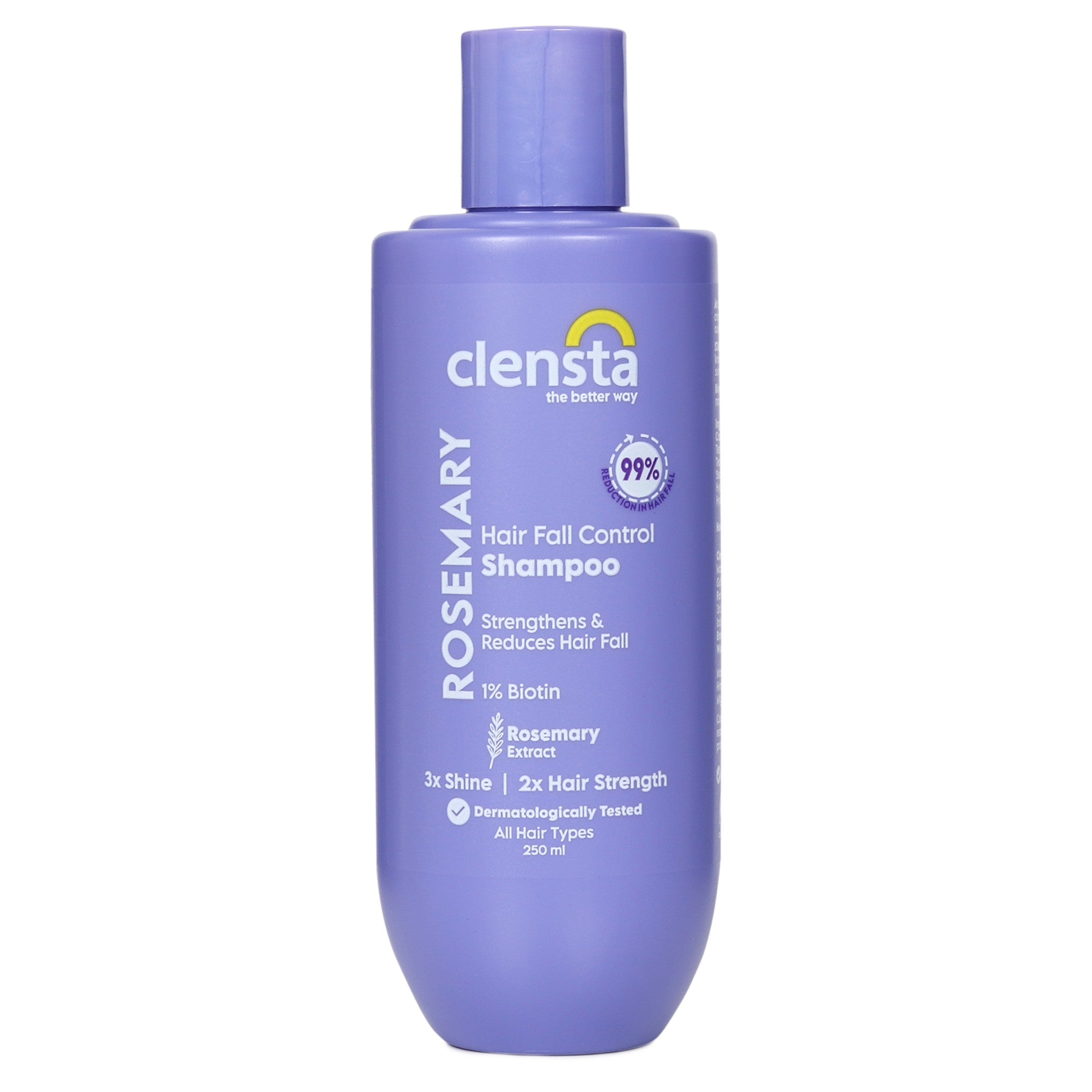 Clensta Rosemary Hair Fall Control Shampoo (250 Ml)