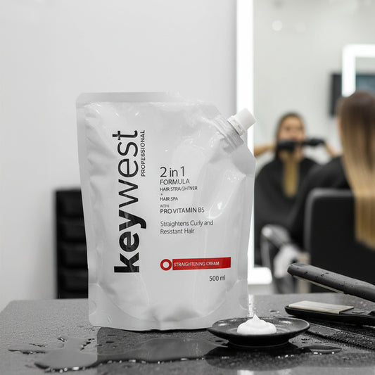 Keywest Professional Straightening Cream (500ml)