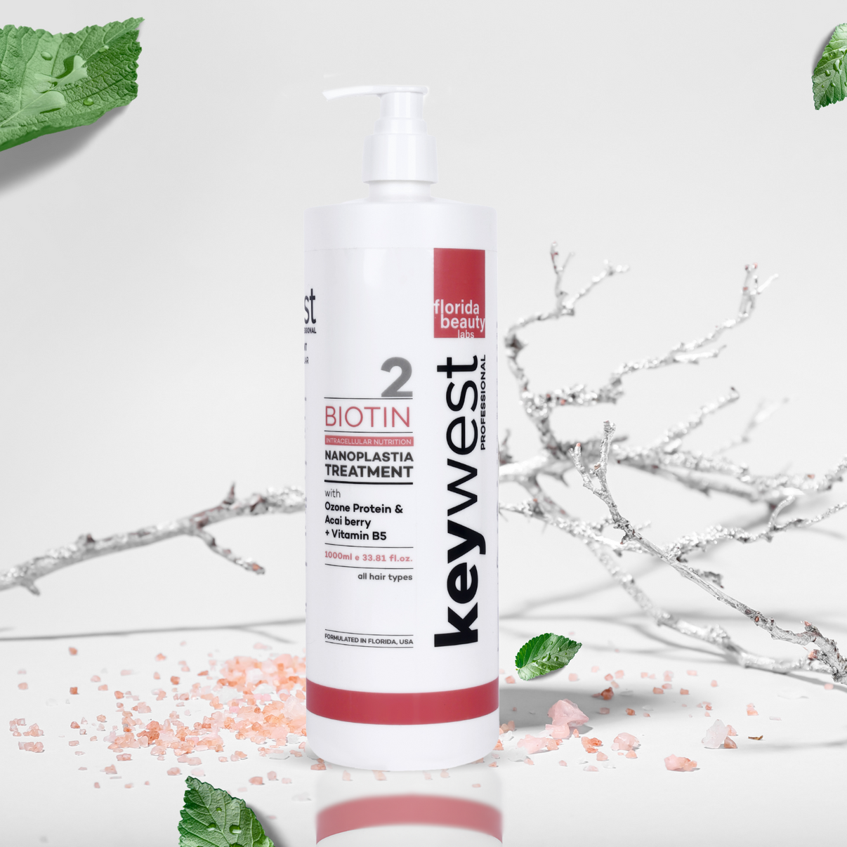 Keywest Professional Nanoplastia Treatment for Frizzy & Damaged Hair