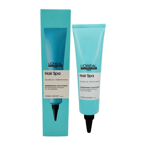 L’Oreal Professionnel Hair Spa Scalp Re-Balancing Scrub (Enriched With Tea Tree Oil) 150ml