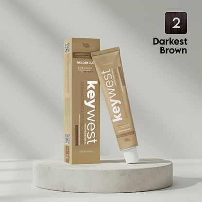 Keywest Professional Golden Dust Hair Color (80gm) Ammonia free