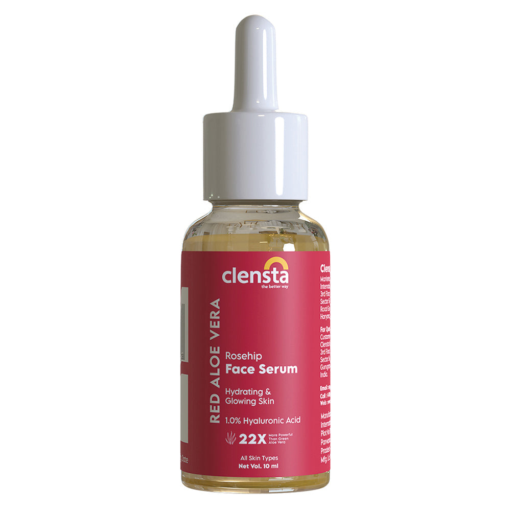 Clensta Red Aloe Vera Rosehip Serum  (10 Ml)