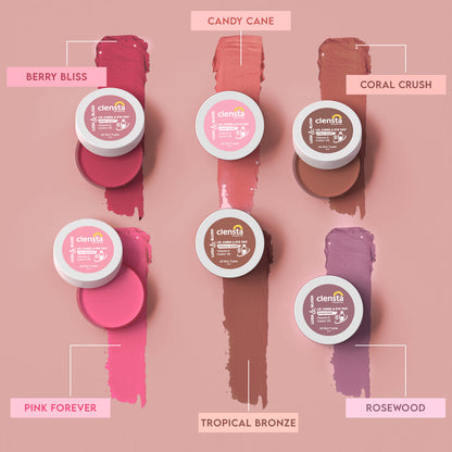 Clensta Lush & Blush Lip, Cheek & Eye Tint - Tropical Bronze (5gm)